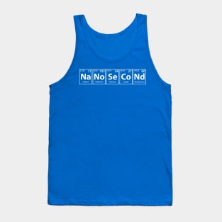 Nanosecond (Na-No-Se-Co-Nd) Periodic Elements Spelling Tank Top